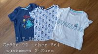 3 T-Shirts Größe 86/92 Bayern - Neustadt a.d.Donau Vorschau