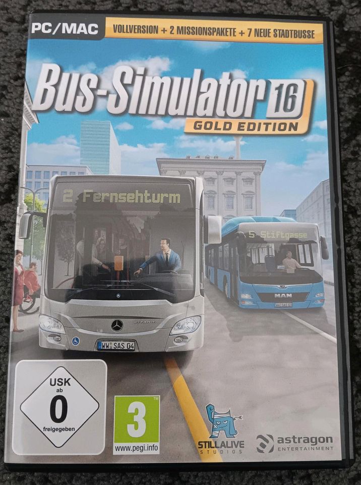 Bus Simulator 16 Gold Edition PC Spiel in Karlsruhe