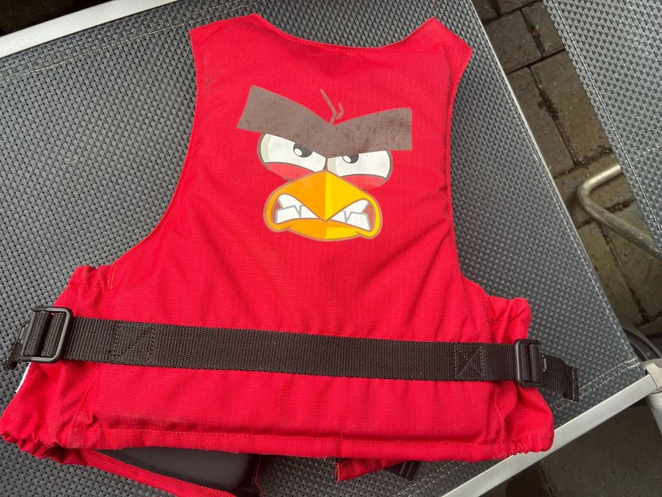 Schwimmweste XS Angry Birds bis 40 kg Kinder in Bünde