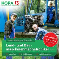 Land- und Baumaschinenmechatroniker (m/w/d) gesucht! Herzogtum Lauenburg - Kuddewörde Vorschau