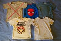 T-Shirts 134 /140 Super Mario Spiderman Nordrhein-Westfalen - Rosendahl Vorschau