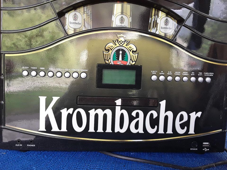 Bierkastenradio von Krombacher in Putlitz