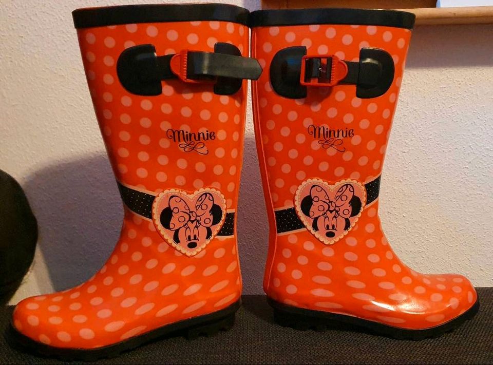 Disney Minnie Mouse Gummistiefeln Winterstiefeln Stiefeln Schuhe in Alsenz