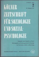 Kölner Zeitschrift für Soziologie und Sozialpsychologie. 1970. 2 Berlin - Neukölln Vorschau
