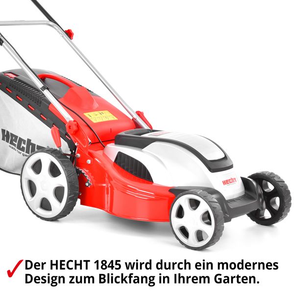 Elektro Rasenmäher Hecht Mulcher Motor Hand Mulch 46 cm Schnittbreite 1800 Watt VB in Greven