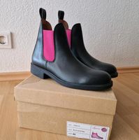 Lamina Stiefeletten schwarz pink 40 Dithmarschen - Wesselburen Vorschau