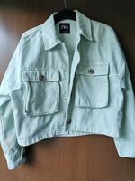 Zara Jacke Kurzjacke Jeansjacke mintgrün Gr.S Baden-Württemberg - Sinsheim Vorschau