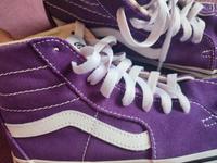 Vans Sneakers high Lila 38,5 wie neu Damen Herren Bayern - Thalmässing Vorschau