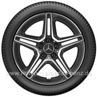 Mercedes 18" AMG Sommerradsatz schwarz A B CLA 177 247 118 MOE Bayern - Donauwörth Vorschau