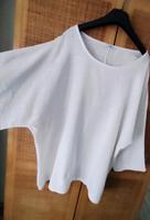 Made in Italy Sommertunika weiß BW XL XXL  44 mit Leinencharakter Hessen - Herborn Vorschau