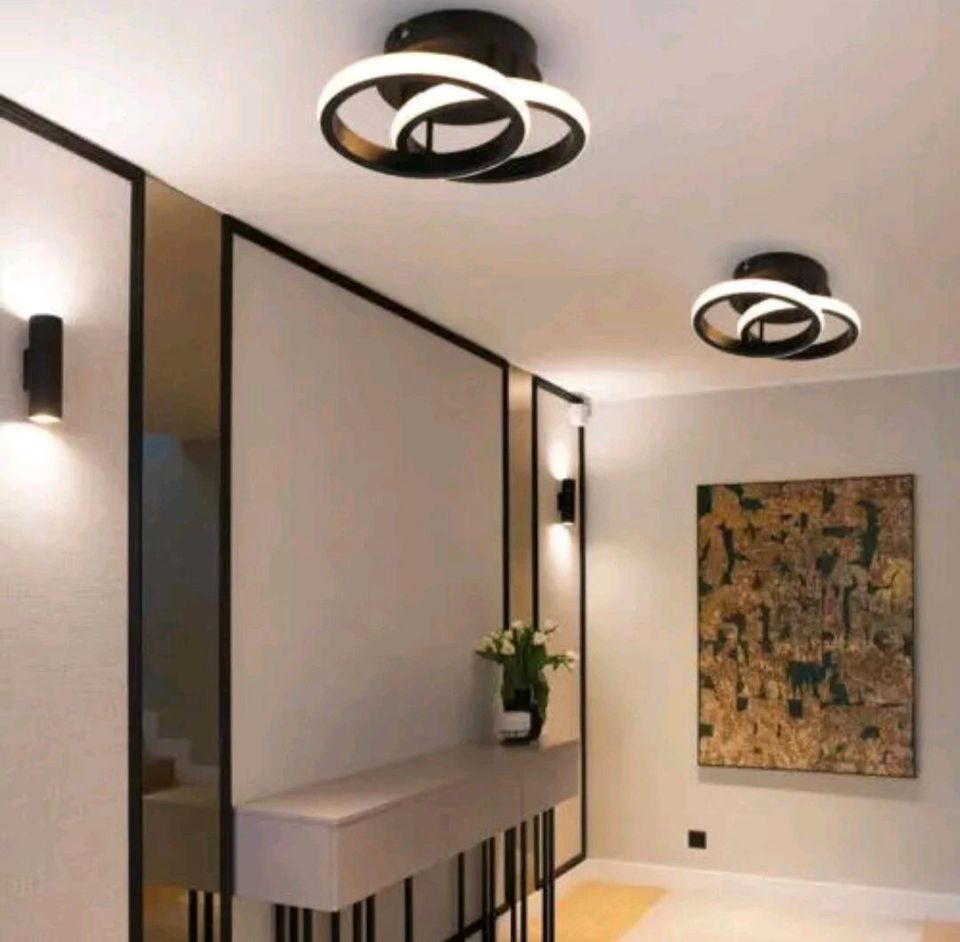 3-Farbige Decken-Lampe Dimmbar LED Deckenleuchte Wohnzimmer Flur in Hamburg