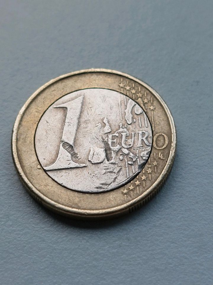 1 Euro Münze Griechenland 2002 in Braunschweig