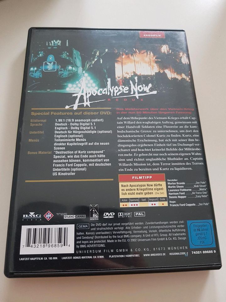 DVD Film Apocalypse Now in Hildesheim