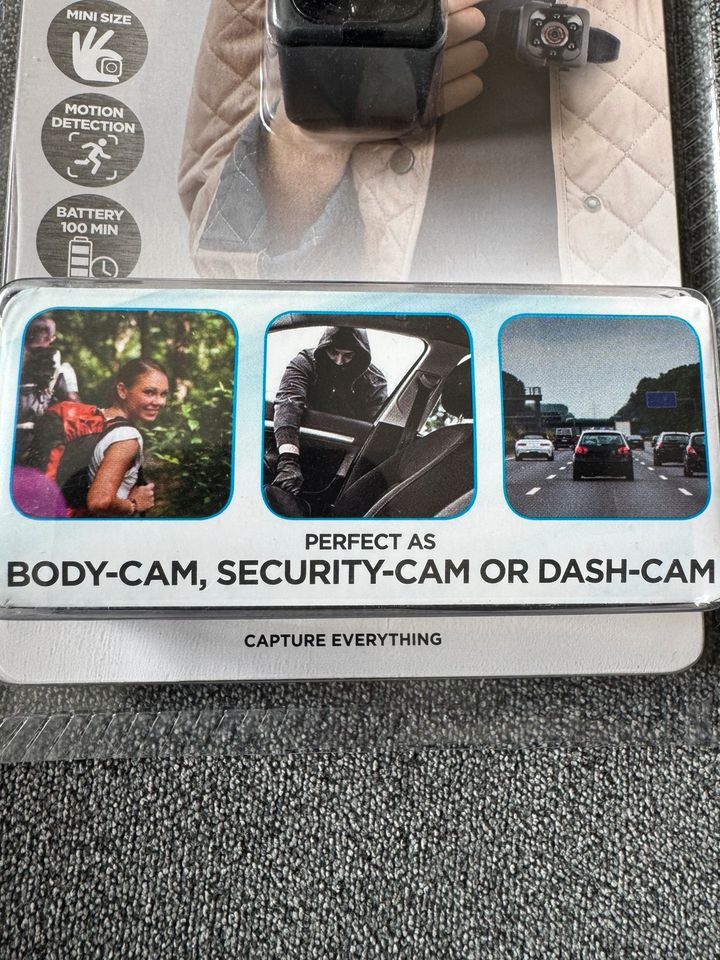 HD Bodycam  Dash Cam Auto Minikamera in Würzburg