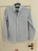 Blau weiß gestreifte Polo Ralph Lauren Bluse m 38 Oxford Hemd Frankfurt am Main - Nordend Vorschau