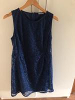 Kleid dunkelblau mit Spitze Rheinland-Pfalz - Berg Vorschau