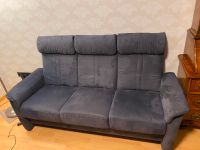 3 Sitzer Couch Sofa Dreisitzer Mikrofaser dunkelblau Rheinland-Pfalz - Ludwigshafen Vorschau