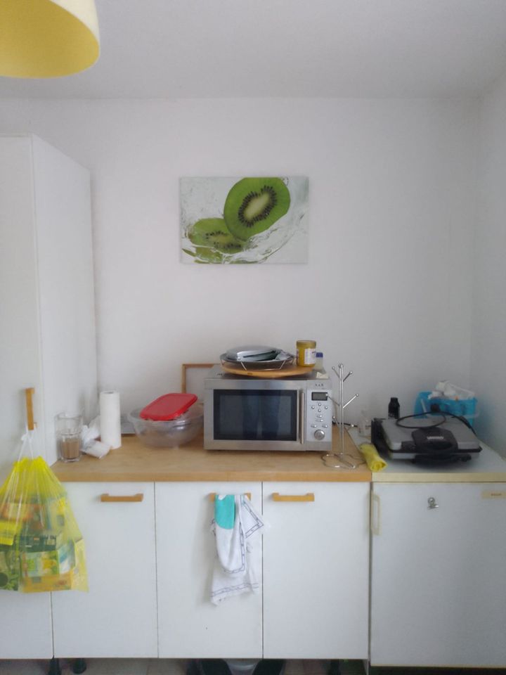 Küche Ikea, weiss, Küchengeräte in Ulm