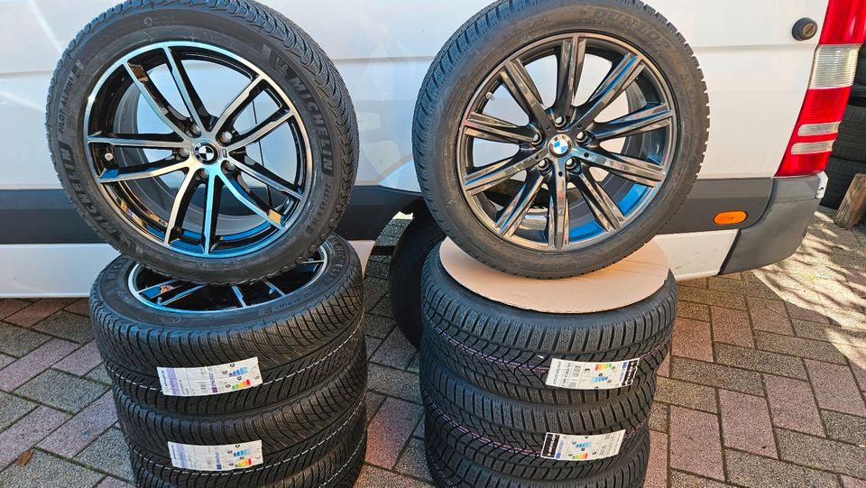 neu BMW Winterreifen 5er G30 31 18" Styling 662 Dunlop Alufelgen in Philippsburg