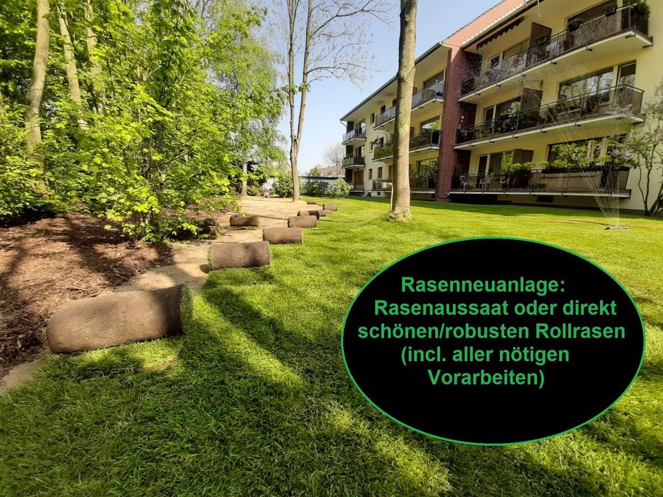 ✅ Garten- und Landschaftsbau! Wir verlegen Rollrasen u.v.m. ✅ in Tönisvorst