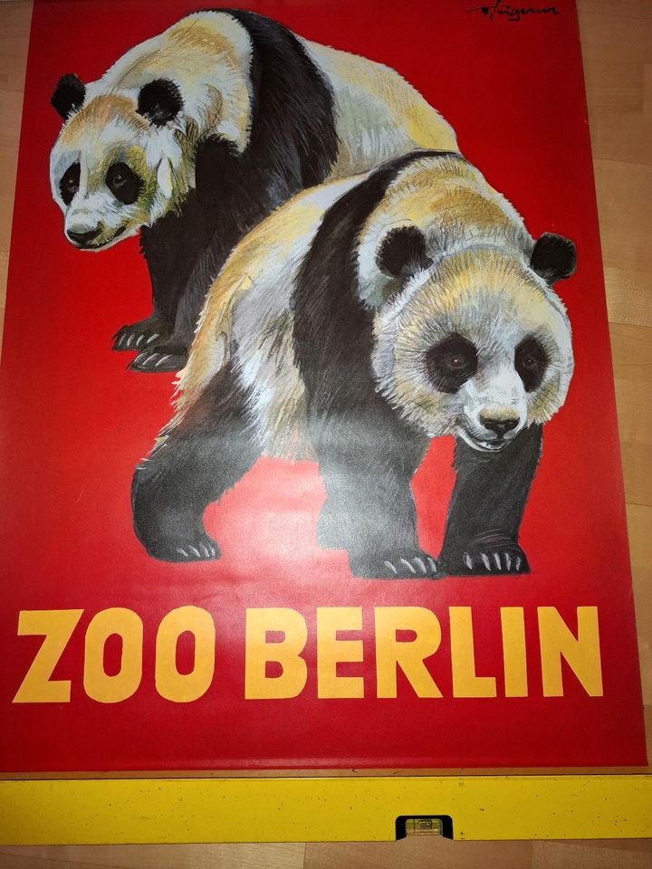 Poster Berliner Zoo in Edemissen