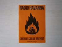 Radia Havanna - Aufkleber - Unsere Stadt brennt !! Sehr selten !! Nordrhein-Westfalen - Welver Vorschau