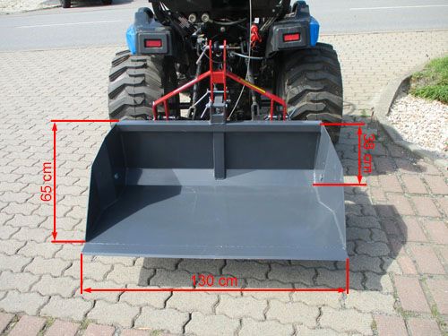 Kippmulde TM130S 130 cm / 1,30 m Hecklader Heckschaufel Mulde in Schwarzenberg (Erzgebirge)