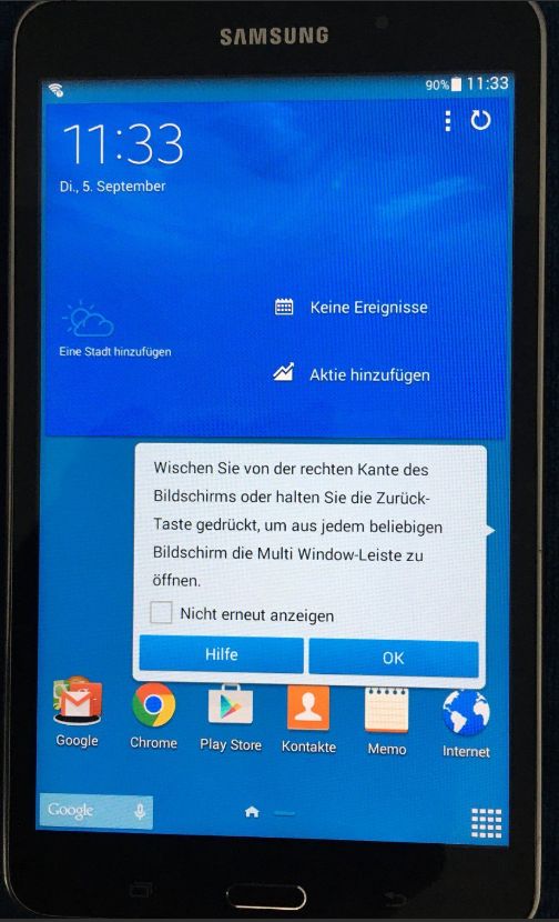 Samsung Galaxy Tab 4 [SM-T230] in München