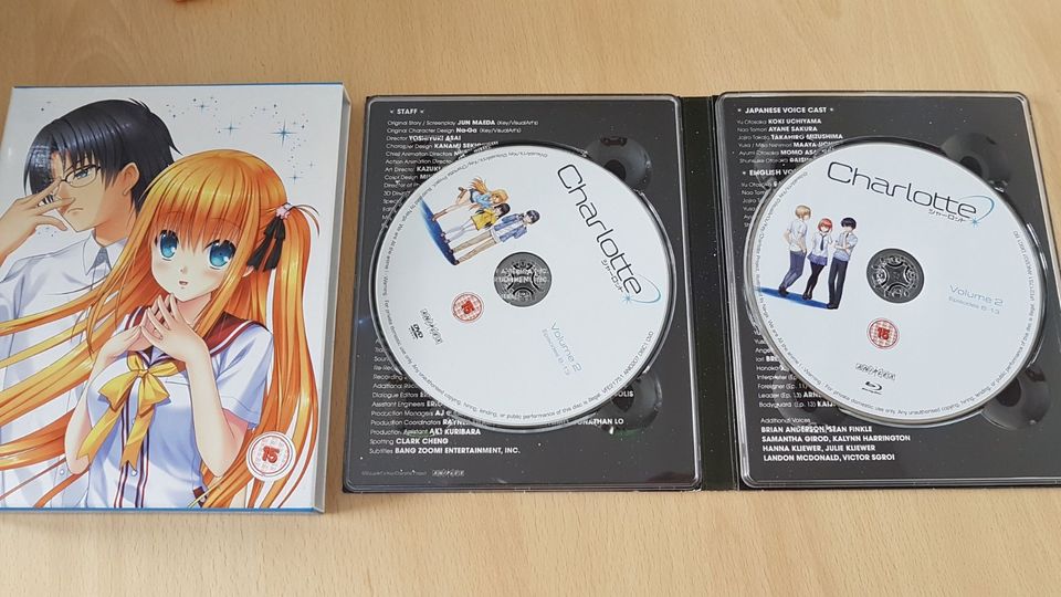 Charlotte Complete Collector's Edition Blu-ray DVD Anime in Stuttgart