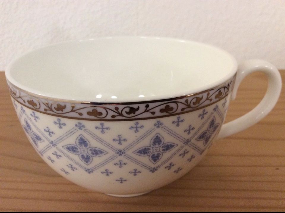 Villeroy & Boch Azurea Frühstückstasse Jumbotasse Tasse groß in Saarbrücken