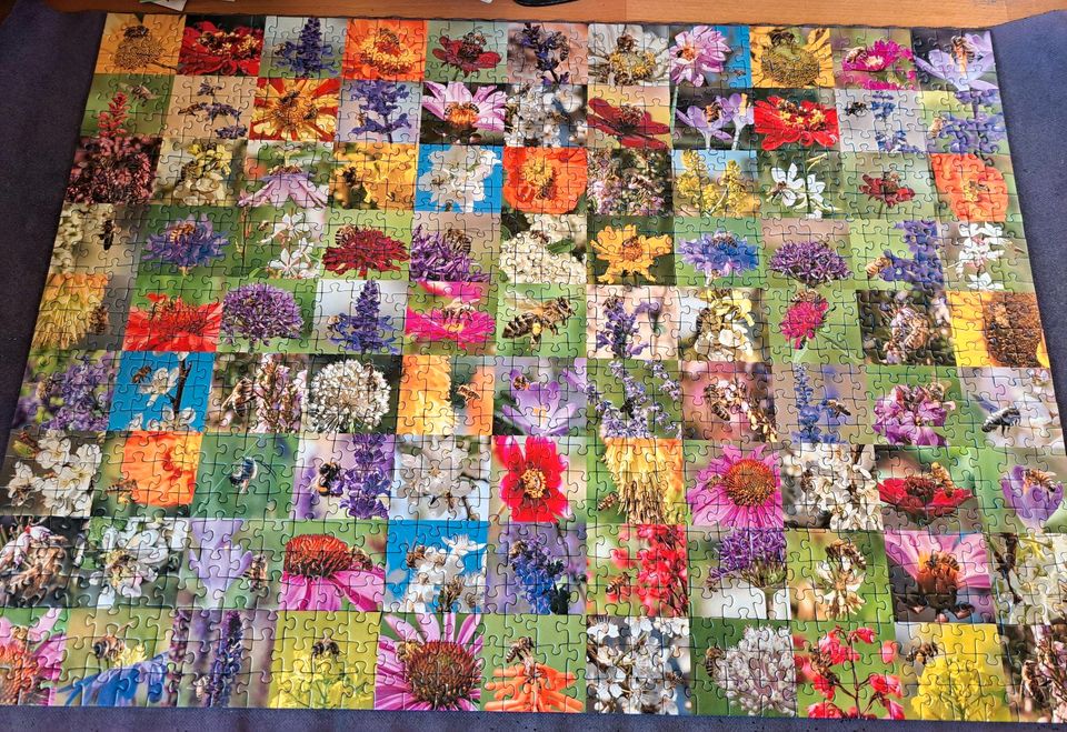 Ravensburger Puzzle 1000 Teile 99 Bienen Blumen in Langen (Hessen)