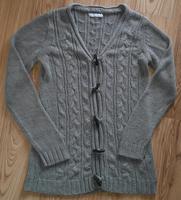 Only hellgraue Strickjacke Mantel Dufflecoat Gr. M Schleswig-Holstein - Neumünster Vorschau