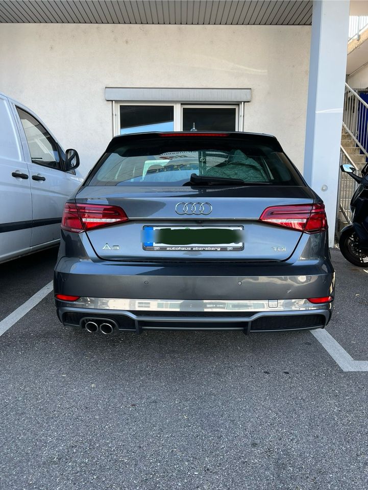 Audi A3 8V Sportback 2.0 TDI 3x Sline in Hilgertshausen-Tandern