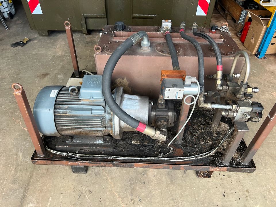 Hydraulikaggregat 15 kw Vem Mit Tank in Kordel