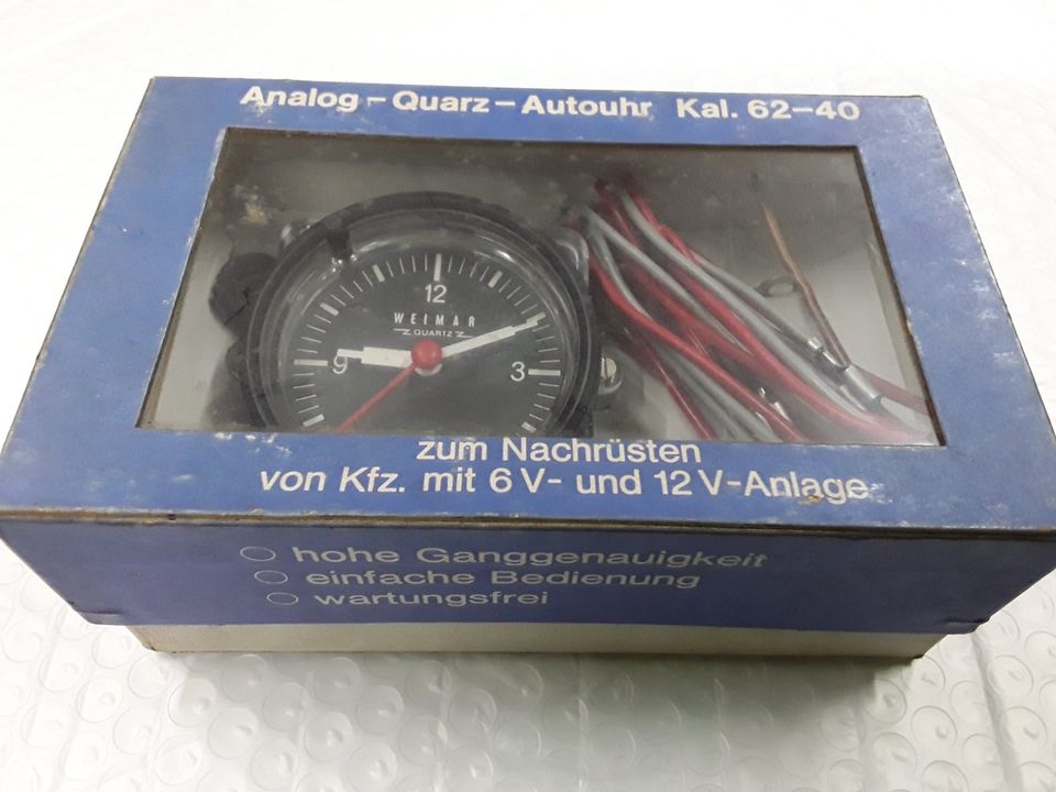 Quarz-Auto-Uhr Kaliber 62-40