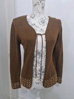 Braune Strickjacke Cardigan Jacke Langarm Hessen - Kassel Vorschau