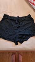 Luftige schwarze kurze Hose/Stoffshorts, Joggingshorts Bayern - Rinchnach Vorschau