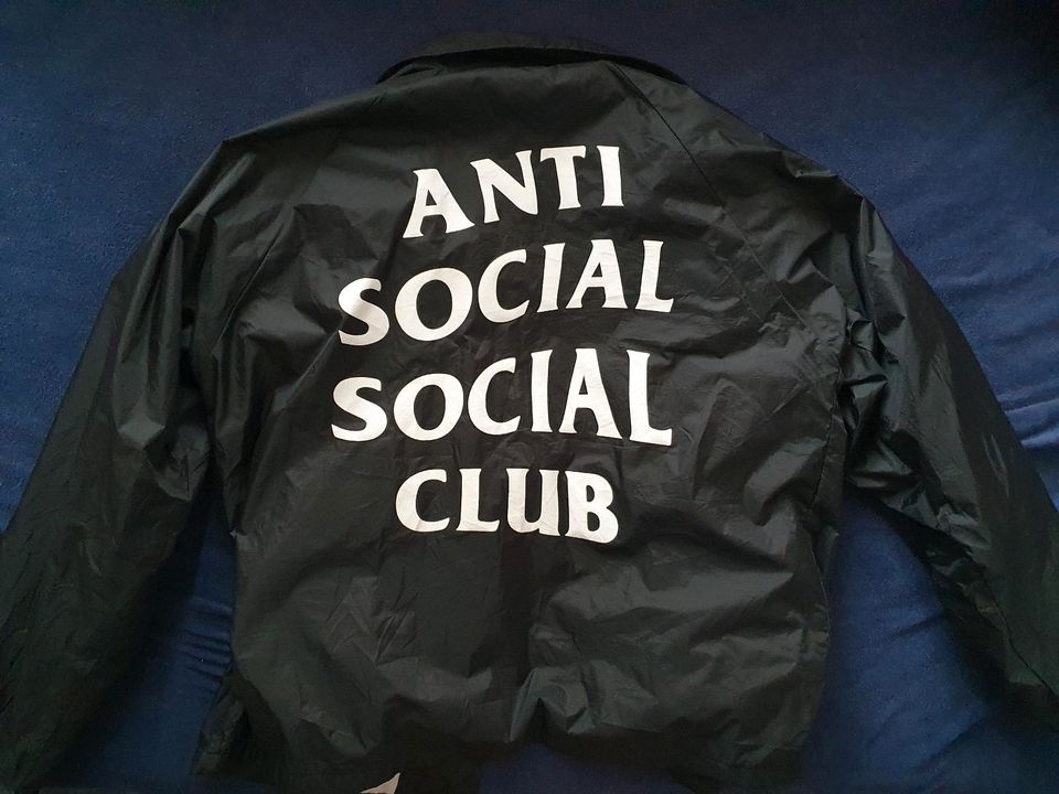 Anti Social Club, ASSC Windbreaker, Jacke, M, schwarz in Berlin