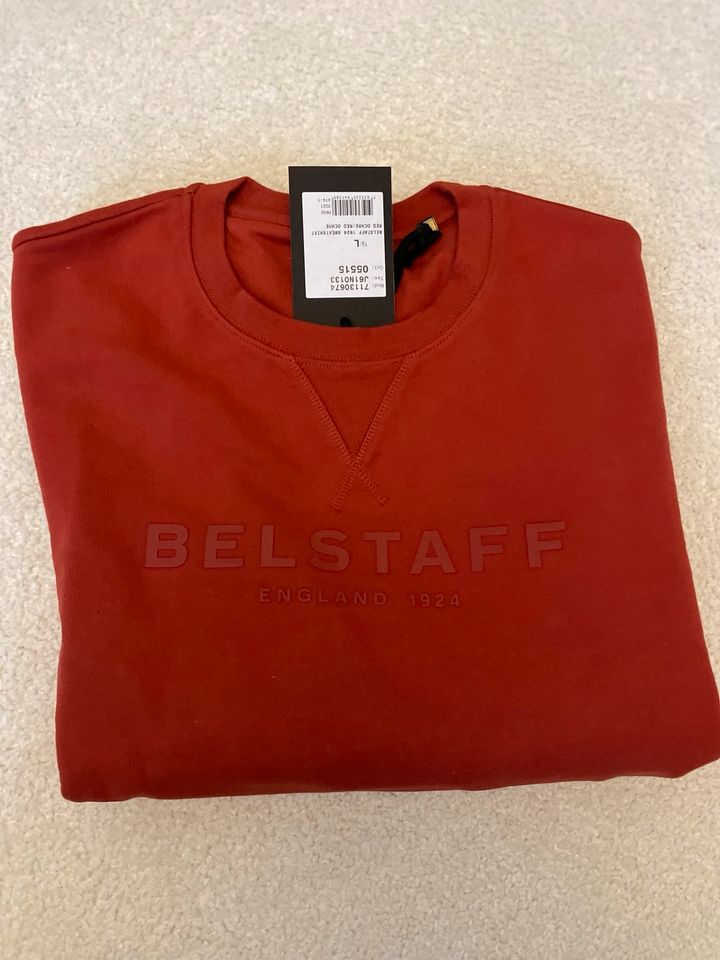 BELSTAFF 1924 SWEATSHIRT RED OCHRE/RED OCHRE in Gelsenkirchen