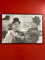 Dick und Doof / Stan Laurel und Oliver Hardy / Bild mit Rahmen Baden-Württemberg - Waldbrunn Vorschau