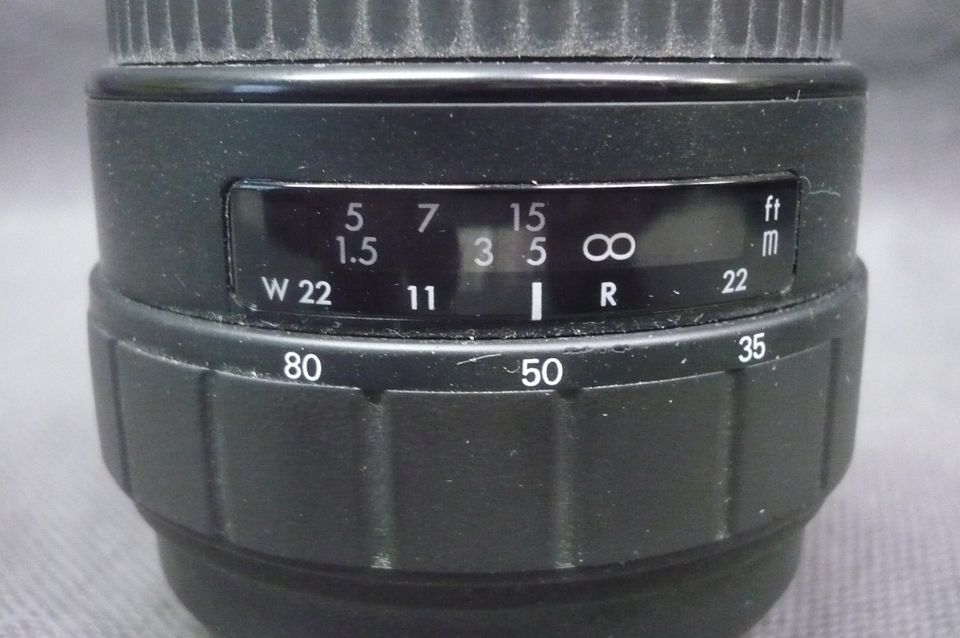 SIGMA ZOOM LENS 35-80 mm Teleobjektiv Spiegelreflexkamera in Oberpleichfeld