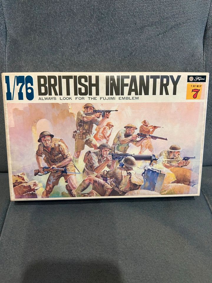 Fujimi 1:76 Bausatz British Infantry #D7 in Ansbach