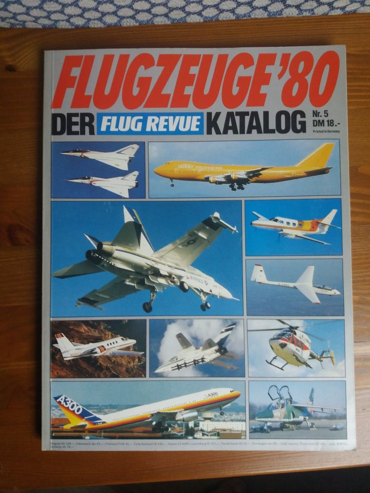 FLUGZEUGE 1979 + 1980 - FLUG REVUE-KATALOGE - Stückpreis(1959-10) in Piesport