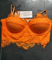 Orangenes Croptop ungetragen in S Niedersachsen - Celle Vorschau