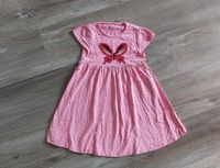 Sommerkleid Wendepailletten Gr.110 rosa gepunktet Sachsen - Kirchberg Vorschau