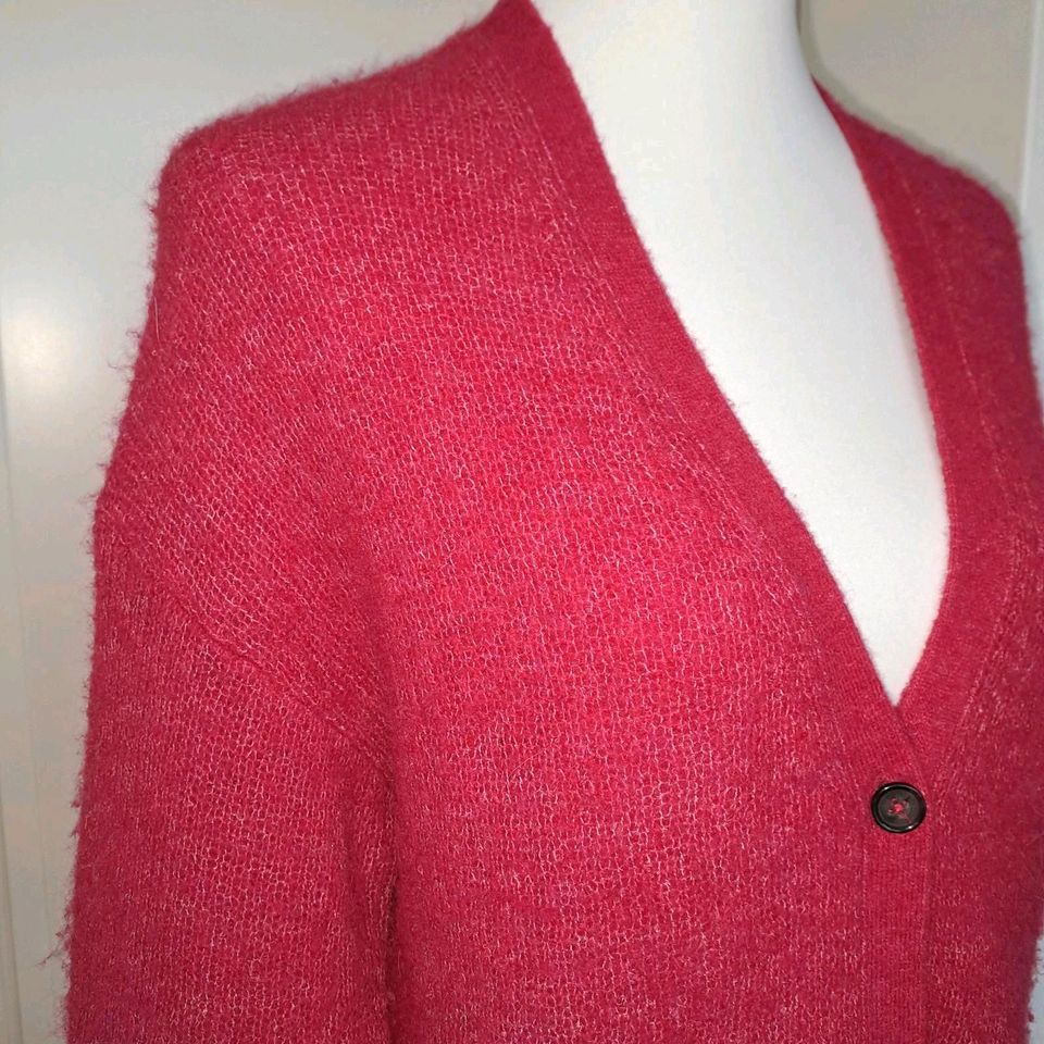 Marc O'Polo Strickjacke Cardigan Gr. M himbeerrot 49€ in Bocholt