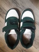 Mädchen Sneaker weiß/grün Gr 31 mit flauschiger Einlage Sachsen - Wohlbach Vorschau