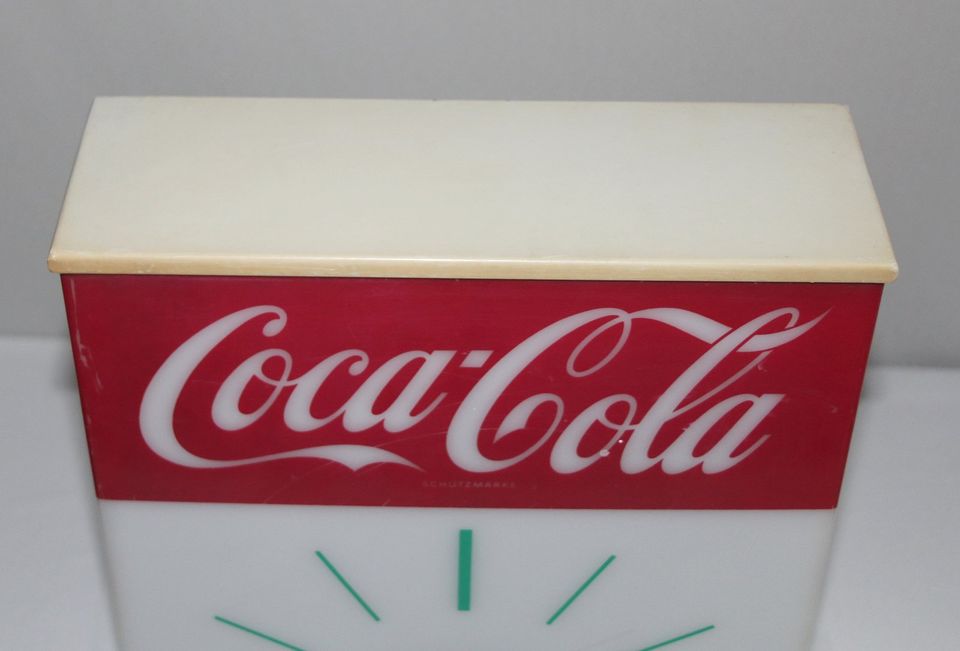 Coca-Cola Gaststättenuhr / Werbeuhr / Wanduhr in Dannstadt-Schauernheim