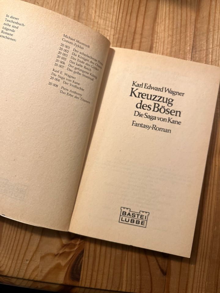 Saga von Kane: Kreuzzug des Bösen / Karl Edward Wagner in Straubenhardt