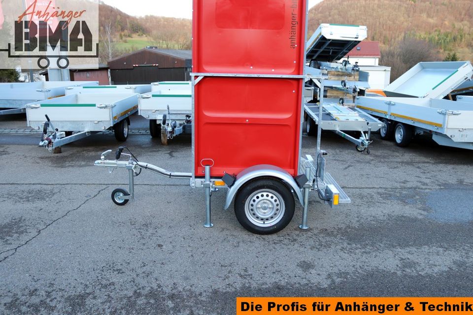 Anhänger BMA TO1 das mobile Baustellen WC Bautoilette made by BMA in Mühlhausen im Täle